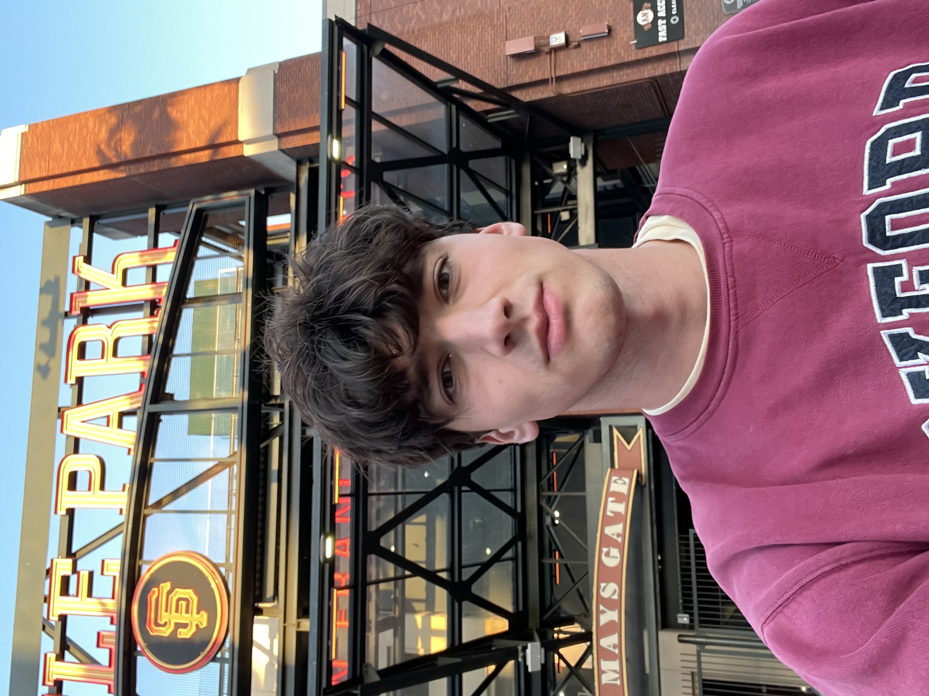 Pedro at Oracle Park, San Francisco